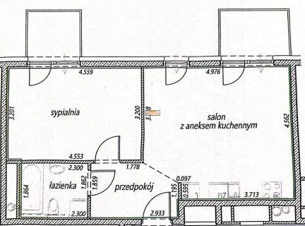 Na sprzedaż Mieszkanie z 2 balkonami Bronowice