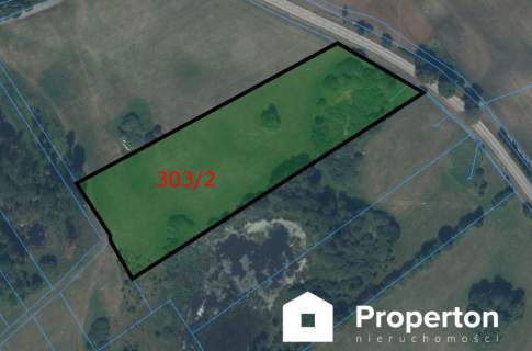 Atrakcyjna działka rolna 1,50 ha   Butryny