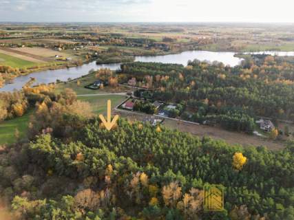 Działki z leśnym klimatem obok jeziora 1300 m2