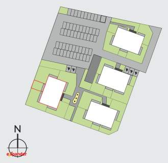 2 pokoje z dużym tarasem 9,75 m i ogródkiem