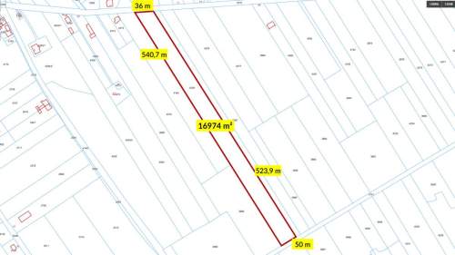 Działka budowlano rolna Woźniki 16974m2