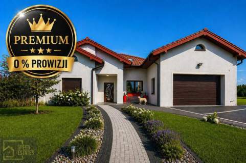 Parterowy dom z sauną -pompą ciepła-fotowoltaiką- dużą 20 ar...