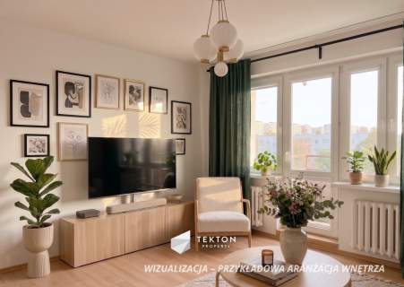 42,3 m 2 pokoje Balkon Blisko SKM