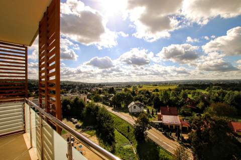 nowe - nigdy niezamieszkałe, balkon