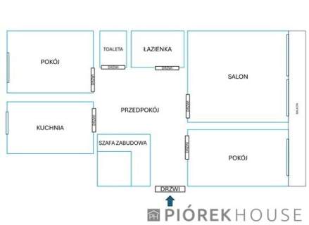 3-pokojowe mieszkanie na Pradze-Północ