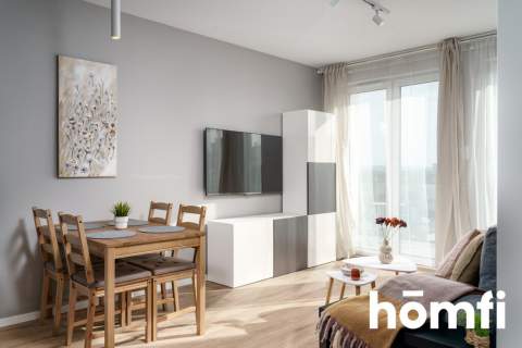 2pok umeblowane 40m2 Aquapark, balkon, garaż