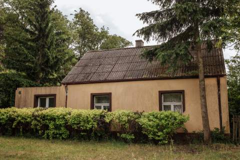 Dom z działką i zabudowaniami gospodarczymi, Lisice, gm. Dąb