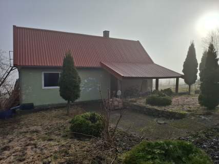 Dom na wzgórzu z pieknym widokiem 4 km od centrum Mrągowa