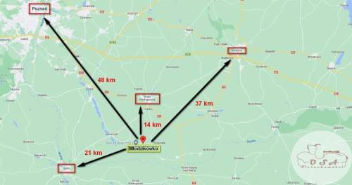 Budowlana MPZP Młodzikówko 14 km Środa Wlkp.