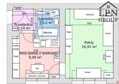 Do wynajęcia mieszkanie 33m2 Odrowąża