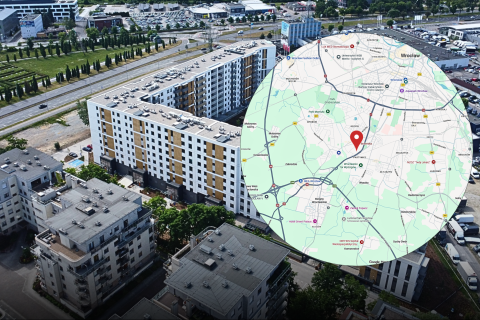 NOWE 3-pokojowe mieszkanie na sprzedaż, Południk 17, Wrocław