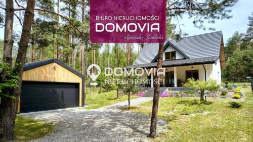 Luksusowy dom przy lesie Krasnobród garaż 2-stanowiskowy nowoczesne...