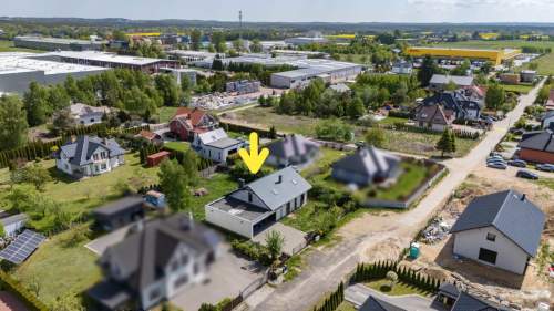 Jedyny bungalow w Tuchomiu kominek, duży ogród