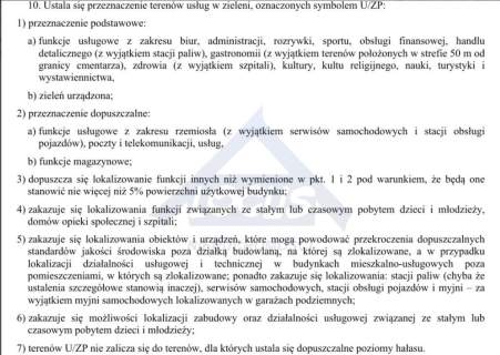 Sprzedam działkę usługową