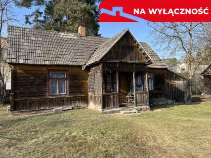 Duży, stylowy dom 100 km od W-wy drewniany domek.