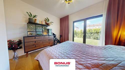Luksusowy apartament z ogródkiem na Warszewie