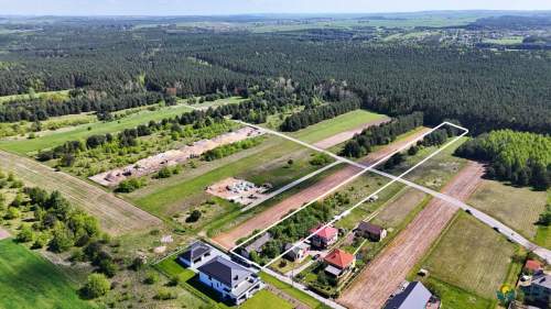 Leśny klimat i piękne widoki działki budowlane