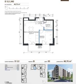 GOTOWE Przestronne-Jasne Balkon 8,28 m2 BEZ PCC