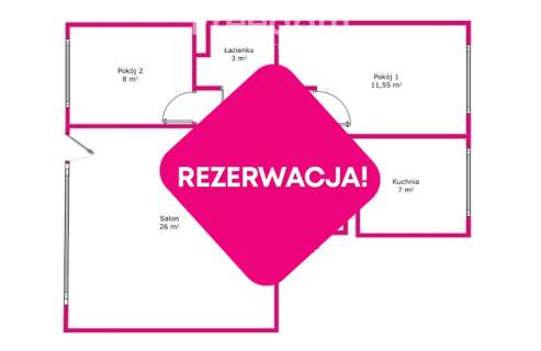 Mieszkanie na osiedlu Podzamcze, trzy pokoje