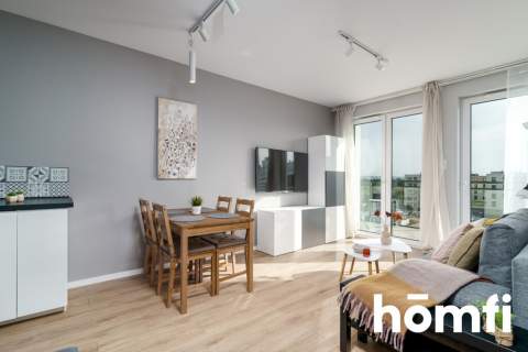 2pok umeblowane 40m2 Aquapark, balkon, garaż
