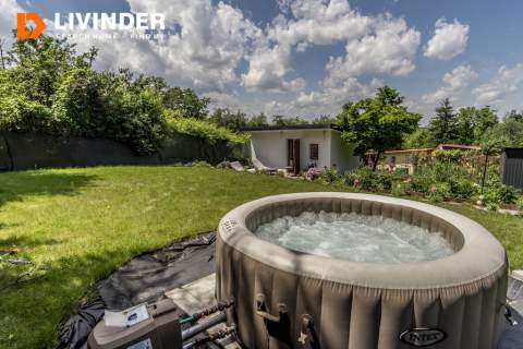 Własnościowa działka z domkiem i jacuzzi Kraków