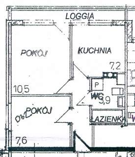 2 Pokoje 9 piętro Świetna Komunikacja Morena