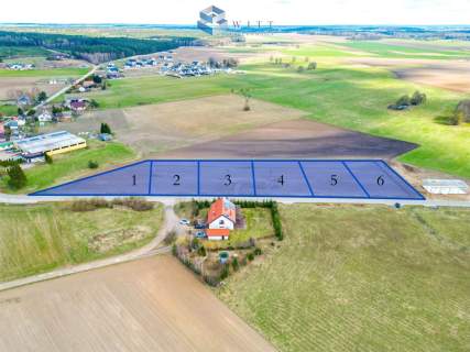 Działka budowlana na sprzedaż, 1800 m2, Filice