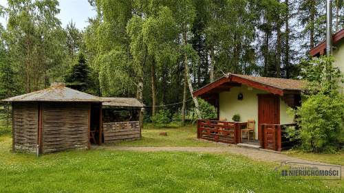 Gotowy domek nad jeziorem Dołgie