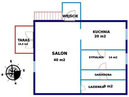 Mieszkanie w pięknym miejscu pod miastem