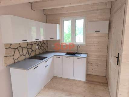 Domek 70 m2 przy Zalewie Sosnówka - widok na Karkonosze