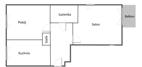 Komfortowe mieszkanie w zielonej części Podjuch