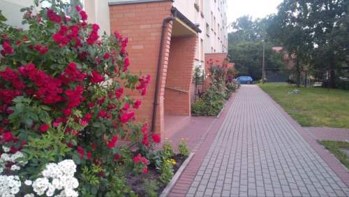 Przytulna kawalerka z balkonem i osobną kuchnią na parterze