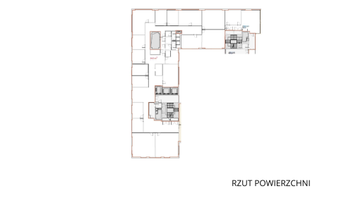 Moduł biurowy 943 m w nowoczesnym biurowcu,Warszawa Mokotów