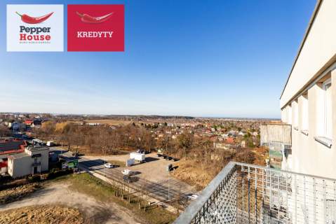 Piękny widok na zatokę i panoramę miasta