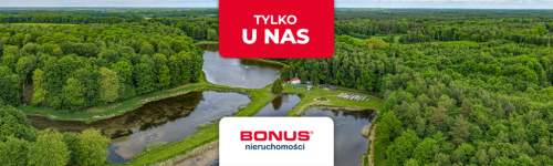 Prywatny kompleks wodny w środku lasu