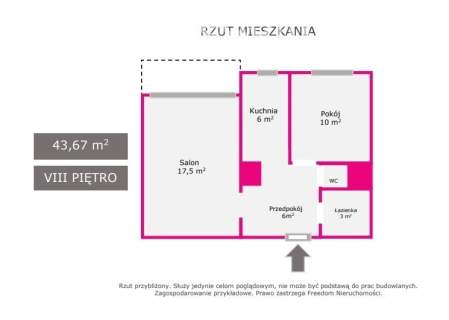 Wyremontowane 2 pokoje Sosnowiec ul. Pawia 2