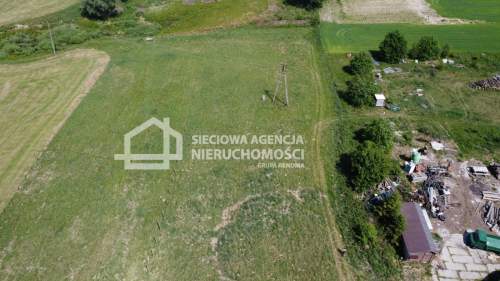 Działka w Glinczu blisko S6, WZ w trakcie, 1020 m2