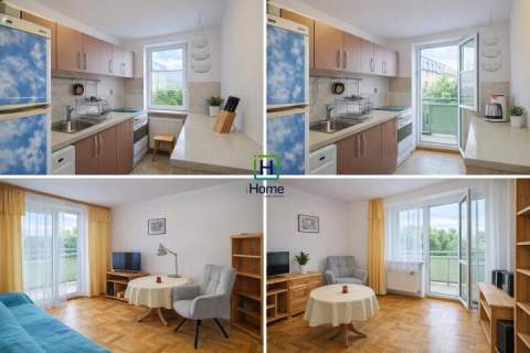 Jasne 35 m2 osobna kuchnia balkon Ruczaj