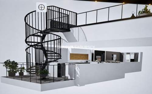 3 pok ok 50 z tarsem na dachu 30m2 Podgórze