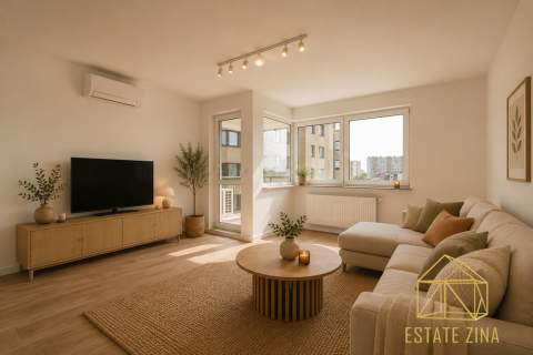 2 pokoje Osobna kuchnia Balkon Klimatyzacja