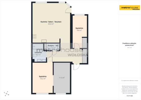 Apartament 3-4 pokoje w standardzie Premium