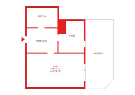 Apartament 2-pokojowy z ogrodem 2023 rok