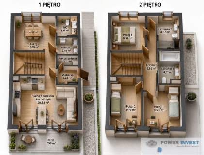 Taras 7,5m2 MP w cenie 0 prowizji Las