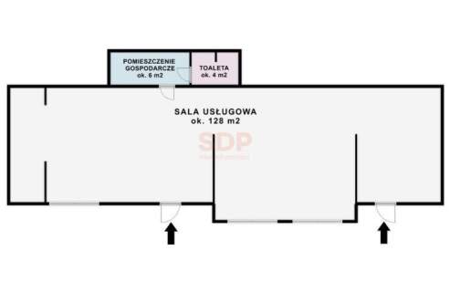 Lokal usługowy 135 m2 na Osiedlu Malowniczym