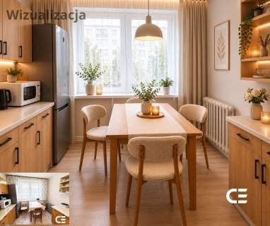 3 pokojowe w centrum 1 piętro balkon piwnica