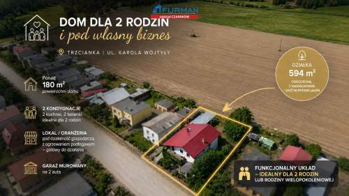 Dom na sprzedaż, 180 m2, Trzcianka