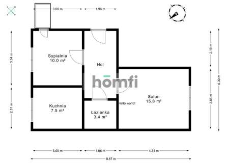 2 pok. na wynajem umeblowane 45m2 Praga Południe