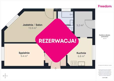 Bezczynszowe, 3 pokojowe mieszkanie z ogrodem