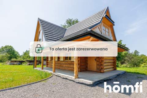 Całoroczny dom z bala w góralskim stylu - Radawa