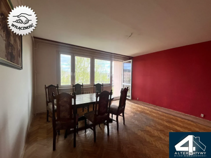 Przestronne 3 pokoje z dużym balkonem 59,32 m 